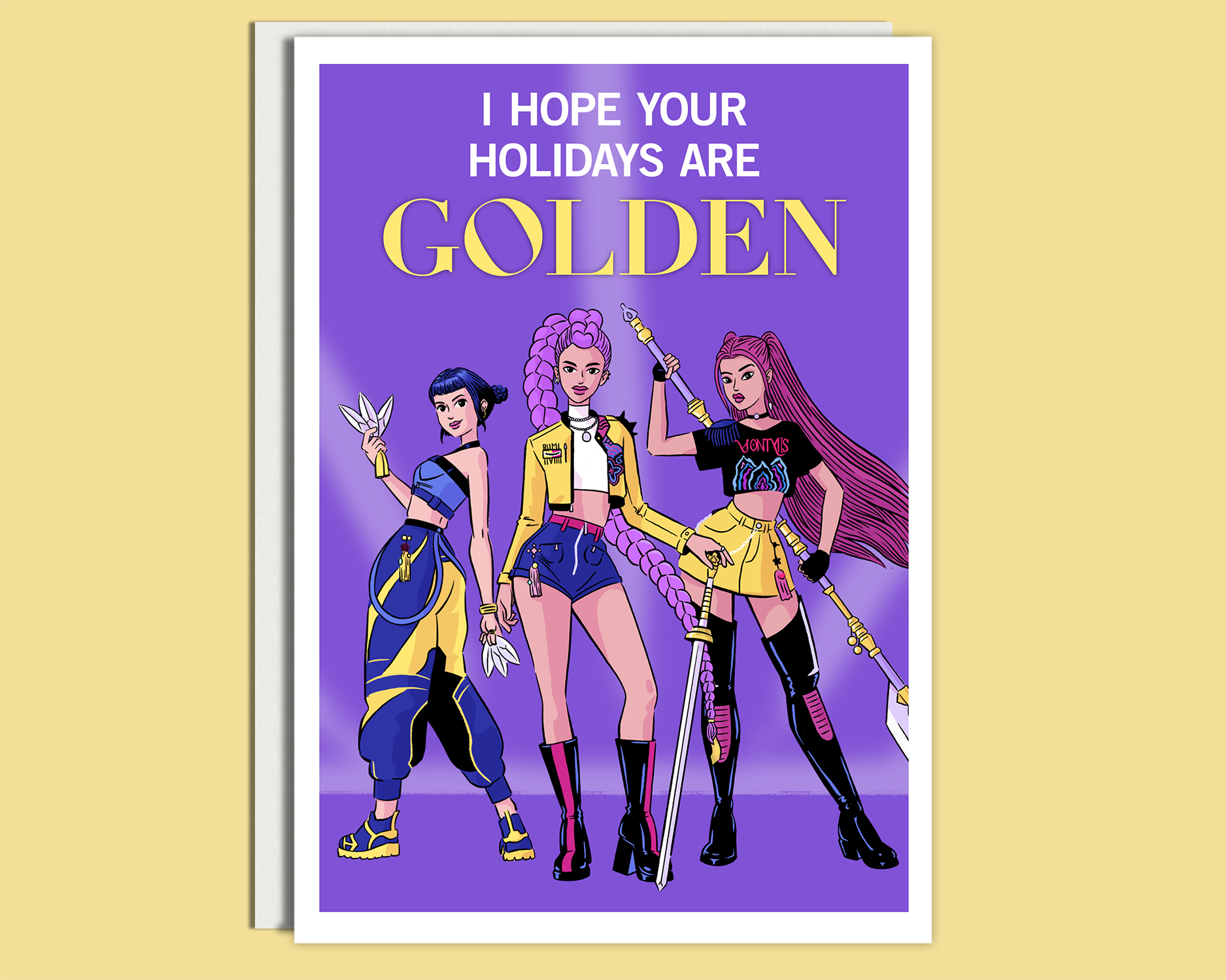 Ariana Grande Greeting Card — Nick Lacke Studio